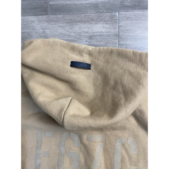 Fear Of God FG7C Hoodie Men Large Beige Sweatshirt Seventh Collection - Picture 2 of 16